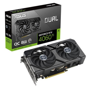 ASUS Dual GeForce RTX 4060 Ti EVO OC/DUAL-RTX4060TI-O8G-EVO/8GB/1xHDMI+3xDP