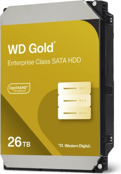 Western Digital WD Gold 26TB/24/7/512e / 3.5" / SATA 6Gb/s