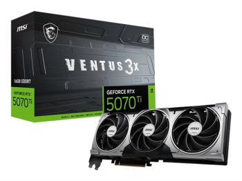 MSI GeForce RTX 5070 Ti 16G Ventus 3X OC/G507T-16V3C/16GB GDDR7/HDMI/3x DP