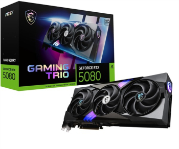 MSI GeForce RTX 5080 16G Gaming Trio OC/G5080-16GTC/16GB GDDR7/HDMI/3x DP