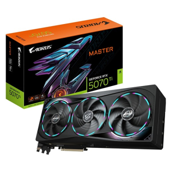 GIGABYTE AORUS GeForce RTX 5070 Ti Master 16G/16GB GDDR7/HDMI/3x DP