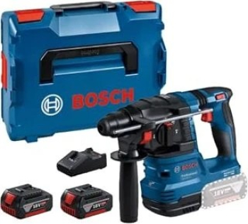 Bosch Professional GBH 18V-22 Akku-Bohrhammer inkl. L-Boxx + 2 Akkus 4.0Ah