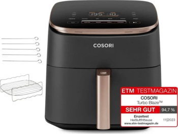 Cosori Turbo Blaze schwarz/bronze