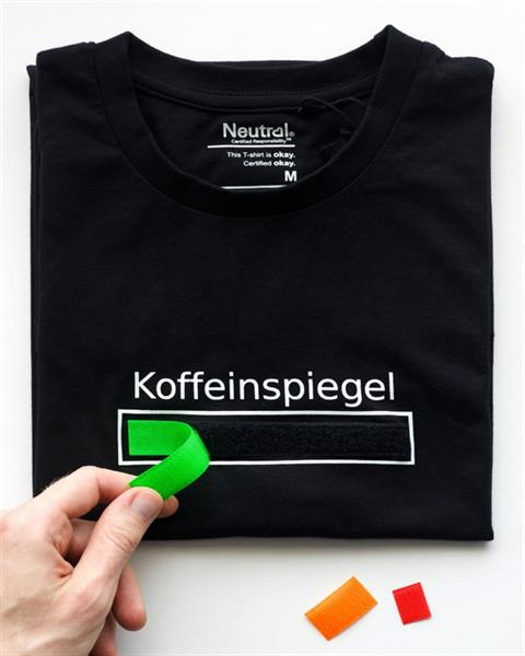 Fun-Shirt "Koffeinspiegel"/Grösse XL