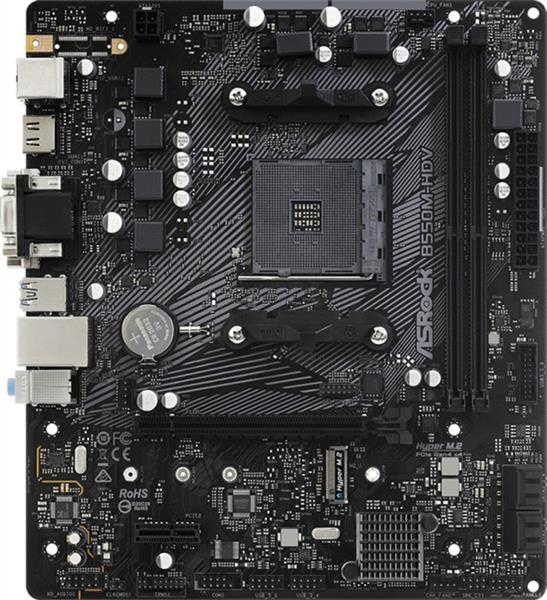 ASRock B550M-HDV µATX, AM4 ASRock B550M-HDV µATX, AM4