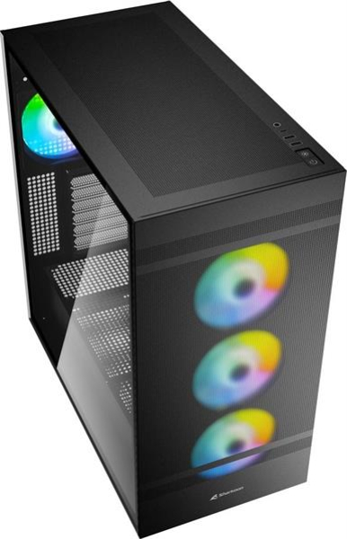 Sharkoon Rebel C50 RGB Black/Glasfenster/ATX Sharkoon Rebel C50 RGB Black/Glasfenster/ATX