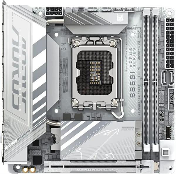 GIGABYTE B860I AORUS Pro ICE/S1851 GIGABYTE B860I AORUS Pro ICE/S1851