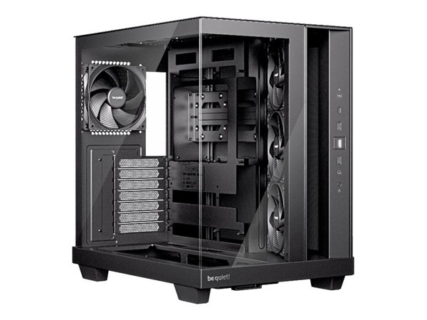 be quiet! Light Base 500 Black/Glasfenster