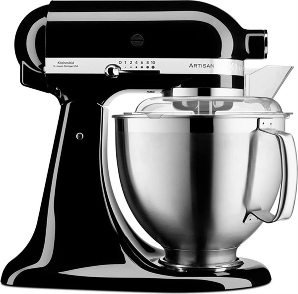 KitchenAid 5KSM185PSEOB Artisan onyx schwarz