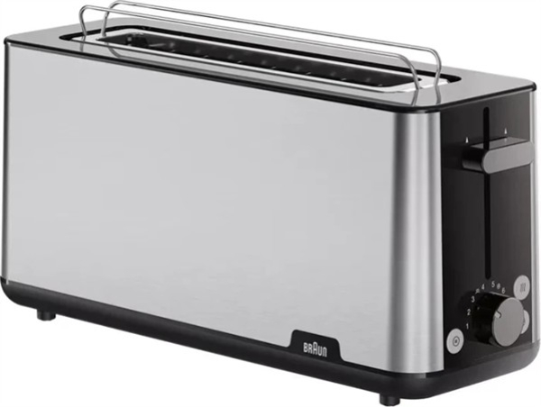 Braun HT 1610 BK PurShine Langschlitz-Toaster